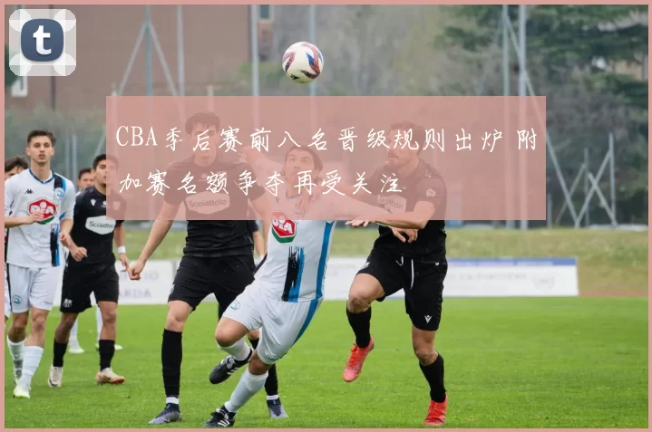 CBA季后赛前八名晋级规则出炉 附加赛名额争夺再受关注